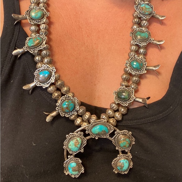 Jewelry Vintage Squash Blossom Necklace From The 196s Poshmark